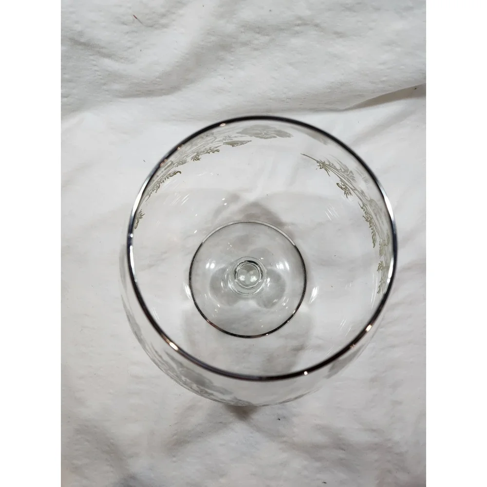 Large, Silver City Glass Co.-X-Large Brandy Snifter or Cocktail Mixer, Sterling